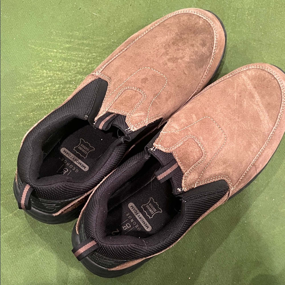 George Tan Suede Men's Loafers